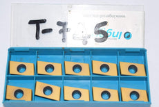 Lot of 10 NEW Ingersoll CDE323R031 Carbide Inserts, Grade IN2530