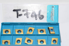 Lot of 10 NEW Ingersoll CDE323R0C4 Carbide Inserts, Grade IN1530