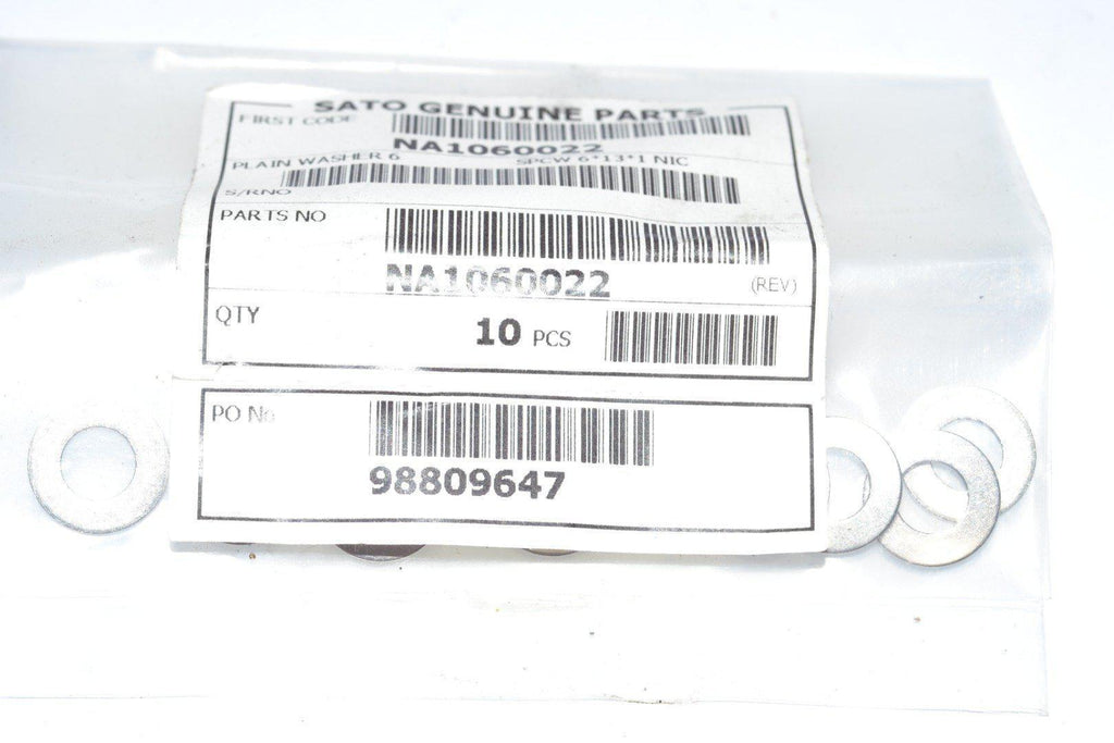 Lot of 10 NEW SATO NA1060022 Barcode Printer Washers Bushings