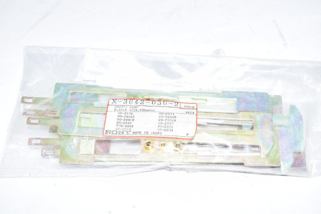 Lot of 10 NEW SONY PARTS X36420302 SLIDER ASSEMBLY,FORWARD