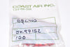 Lot of 100 NEW Coast Air Inc, Kapco, GSC405, Air Hose Fittings