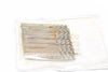 Lot of 100 NEW High Speed Steel 0.9mm Bright Finish Twist Head Drill Bits
