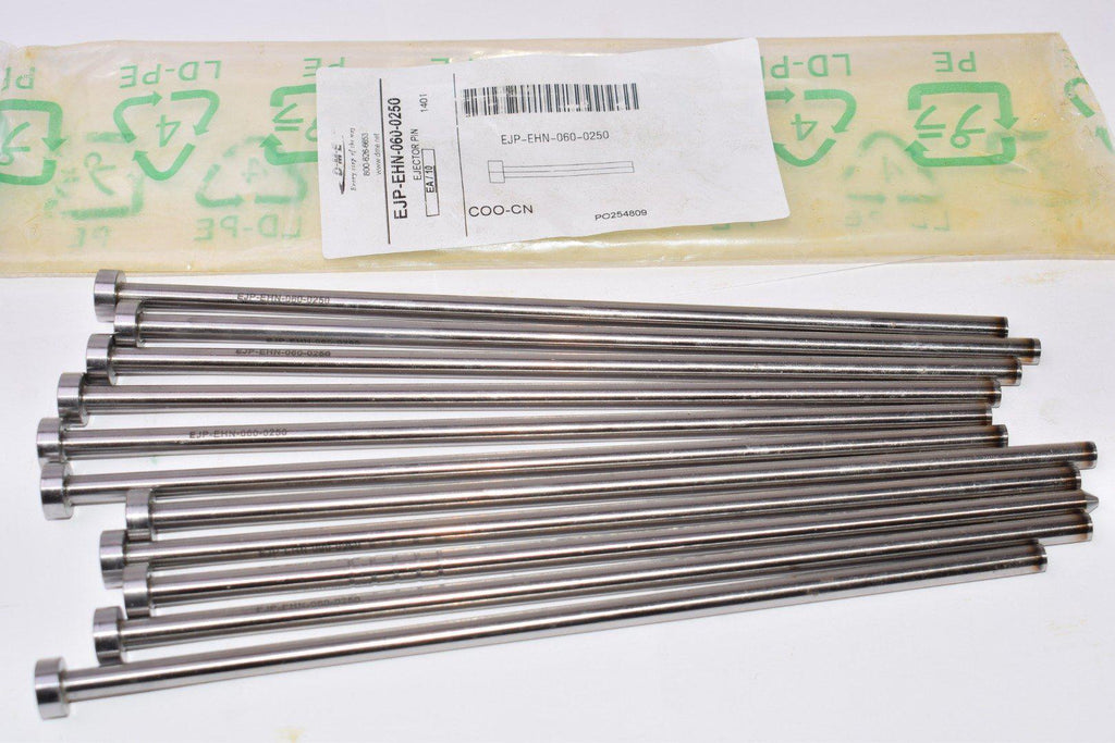 Lot of 11 DME Company, MODEL: EJP-EHN-060-0250 Ejector Pins