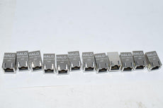 Lot of 12 NEW HALO HFJT1-1G01-L12 FastJack Tab-Up Gigabit Short Body RJ45