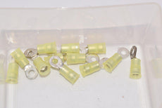 Lot of 12 NEW Wire Size 12-10 Stud Size 8 Terminals