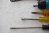 Lot of 12 Screwdrivers, Mixed lot Flathead Phillips Multibit & More