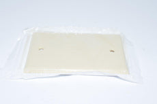 Lot of 13 NEW Leviton 001-86014-000 1-Blank Standard Size Wall Plate, 1 Gang, 4-1/2 in L X 2-3/4 in W 0.22 in T, Ivory, Smooth