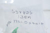 Lot of 13 NEW Siemens 1752D59016 Turbine SCREW, CAP, STL, 5/8 IN DAY, 18 TPI, 2 IN LG