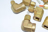 Lot of 13 Parker Swagelok Brass Fitting Mixed Lot