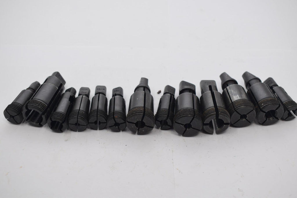 Lot of 13 S-J Scully Jones Collet Chuck Tap Tool Holders