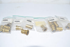 Lot of 14 1'' Valve Bushings Brass