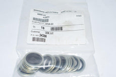Lot of 16 NEW Brennan 8800-22 BONDED SEAL-METRIC