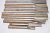Lot of 17 HSS Reamers, Extension Reamers Chucking Reamers Mixed Sizes