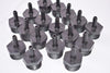 Lot of 17 NEW Hose Barb Pneumatic Fittings, 1'' Thread