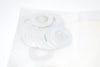 Lot of 18 NEW Flowserve 001824.606.000 Gasket Flat Metal 1.19 x 0.66 x 0.06 Aluminum