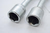 Lot of 2 24mm Speciality Socket Wrench Tool Cheater Bar 6'' OAL