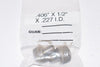 Lot of 2, .406'' x 1/2'' x .227'' ID, Press Fit Drill Headed Bushings, Machinist Tooling