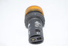 Lot of 2 ABB CL-502Y 22mm Assembled Indicator Light, Yellow, Compact