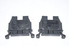 Lot of 2 Allen-Bradley 1492-W4 Terminal Block 600V Black