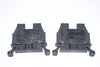 Lot of 2 Allen-Bradley 1492-W4 Terminal Block 600V Black