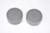 Lot of 2 Amada Strippit Wilson Punch Press Button Brushes, 1-7/8'' OD x 1-1/8'' Thick