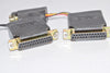 Lot of 2 AMP 25 Pin Receptacle Connectors