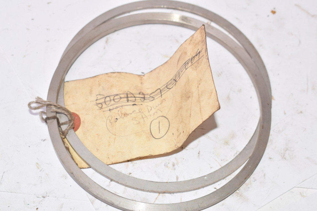 Lot of 2, Balance Drum, Shim, Space Rings, Balance Drum Keys, 5-1/2'' OD, 5'' ID