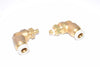 Lot of 2 Brass Parker 15 Elbow Fittings Push To Connect