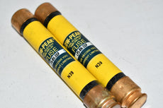 Lot of 2 Bussmann Buss Low-Peak LPS-RK-5SP 5 Amp Fuses