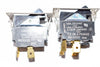 Lot of 2 Carling On-Off Push Switches, Plugs, 10A, 250VAC
