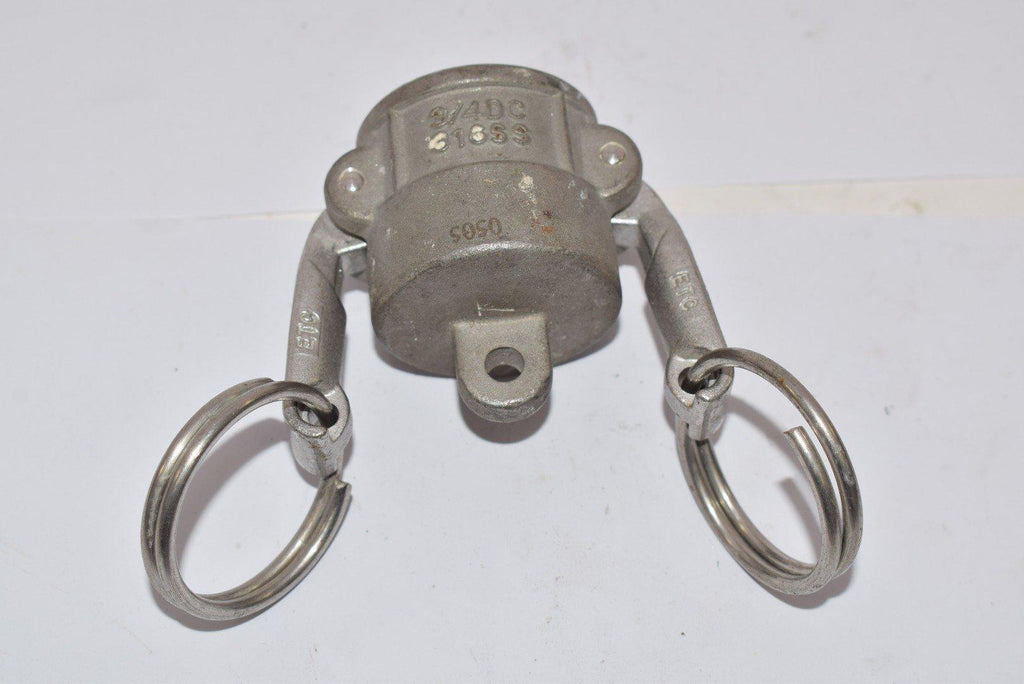 Lot of 2 ETC Ever-Tite Coupling 3/4DC 316SS, 1-5/8'' Outside D, 1-1/8'' Inside D