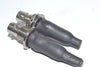 Lot of 2 Glenair 803-003-07M5-3PX-501 Circular Mil Spec Connectors