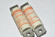 Lot of 2 Gould Ferraz Shawmut Amptrap A70P100 Type 4 Fuse 100A 700V