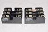 Lot of 2 Gould Shawmut 30313 600V 30A Fuse Block Holder
