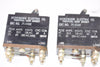 Lot of 2 Heinemann Electric 71-103E RE-CIRK-IT Circuit Breaker 18.3 Amps 120VAC