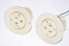 Lot of 2 Hubbell Nylon 20A 125V Female Connectors