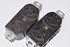 Lot of 2, Hubbell, Twist Lock, 15A. 125V, 3 Prong Plugs, USA