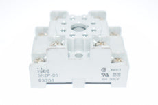 Lot of 2 Idec SR2P-05 Relay Socket 2 Pole DIN rail mount for RR2P relays dual tier