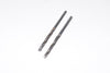 Lot of 2 NEW 2.36mm Carbide Drills 3 Flute