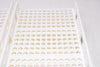 Lot of 2 NEW 3-Row Test Tube Holders, Clean-Room, Scientific Holders, 13-1/4'' OAL x 9-1/4'' W