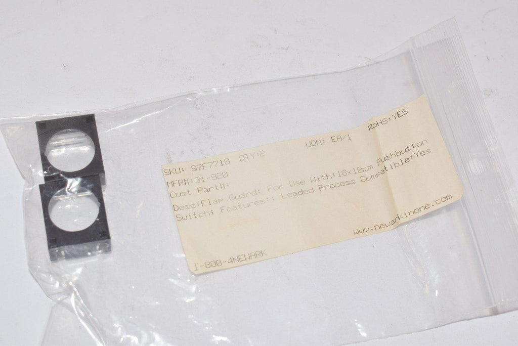 Lot of 2 NEW 31-920 -  Switch Finger Guard, EAO 31 Series Pushbutton Switches, 31 Series