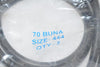 Lot of 2 NEW 70 BUNA Size 444 O-Rings