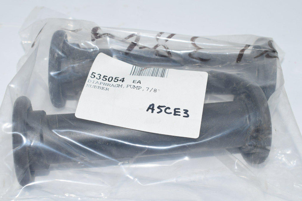 Lot of 2 NEW 7/8'' Diaphragm Rubber Pump Seals