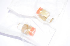 Lot of 2 NEW Barnes Distribution 3/8'' Male Adapter Fittings