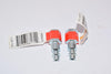 LOT OF 2 NEW Central Pneumatic 1/4'' Female Steel Industrial Plug