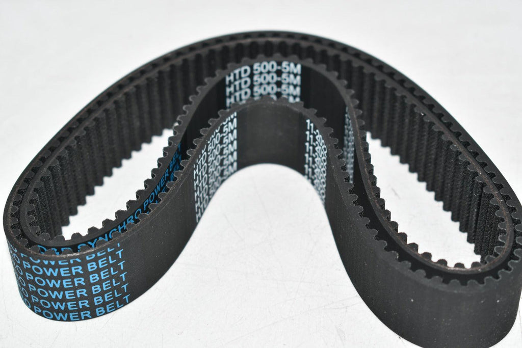 Lot of 2 NEW D&D DURA-FLEX 500-5M-25 Timing Belt