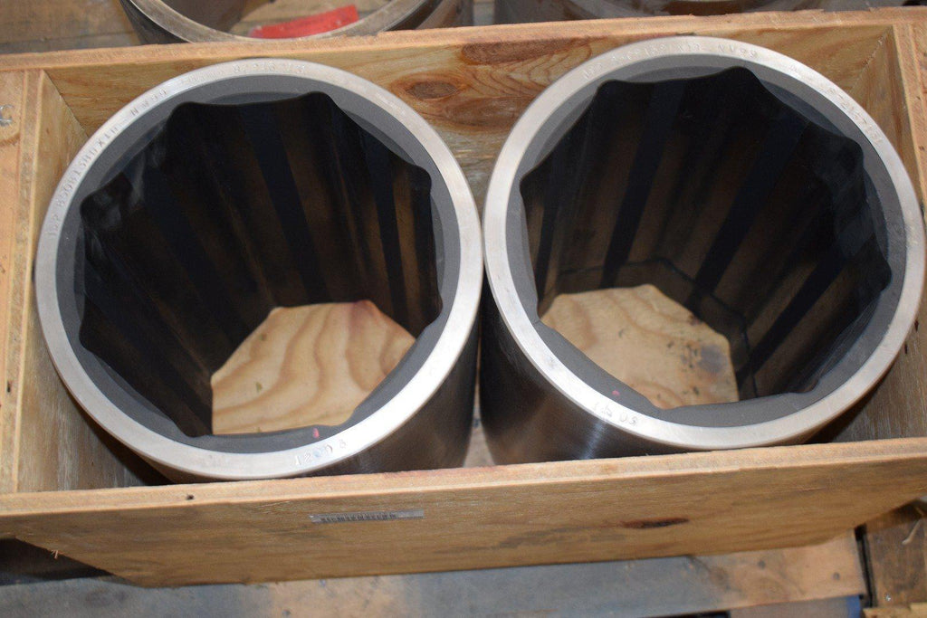 Lot of 2 NEW Flowserve, Duramax, Shaft Sleeves, IDP 850B138DX1B-NM99, 10-7/8'' OD x 8-1/4'' ID