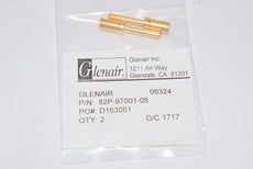 Lot of 2 NEW Glenair 82P-97001-08
