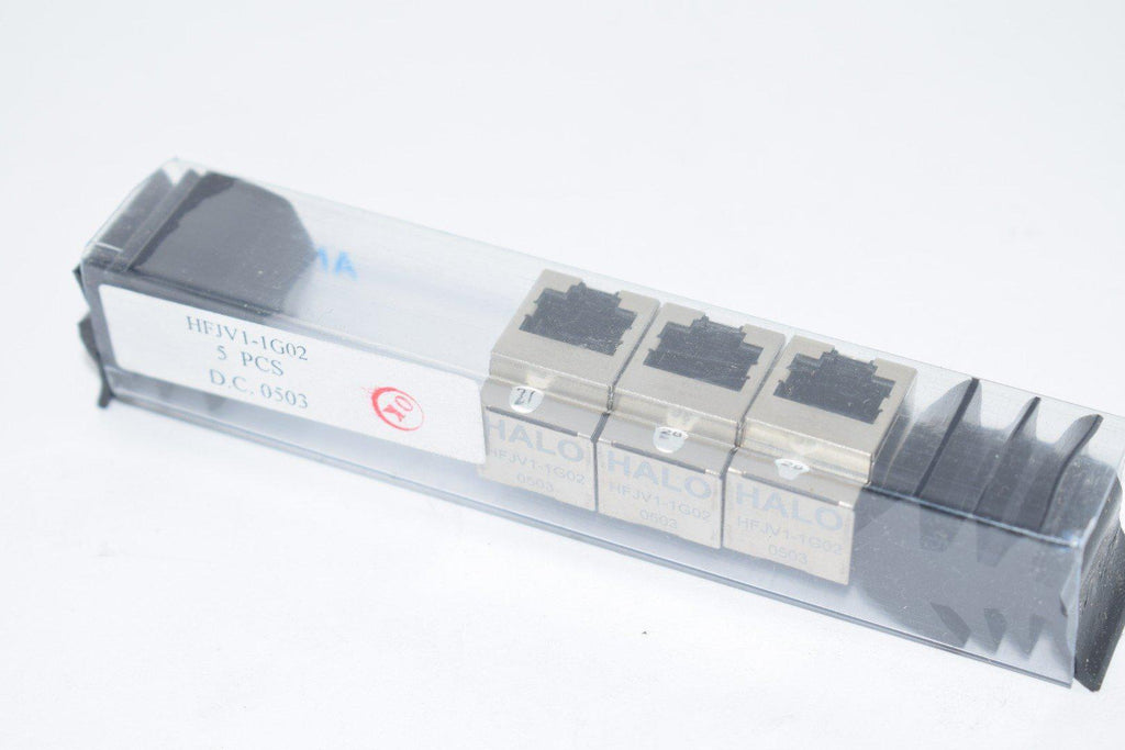 Lot of 2 NEW HALO HFJV1-1G02 Modular Connectors Ethernet