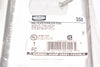 Lot of 2 NEW Hubbell Wiring 1-Gang Duplex Wall Plate 302/304 Stainless Steel SS8